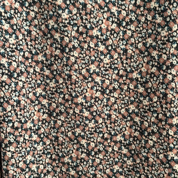 Floral elastic waist long skirt - Picture 3 of 5